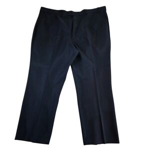 Haband Dress Pants Mens 44x30 Black Career Business‎ Casual Work